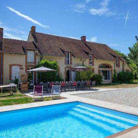 Crazy Villa Le Petit Belair 18 - Heated Pool - Foot - 2H Paris - 30P Aubigny-sur-Nère 외부 사진