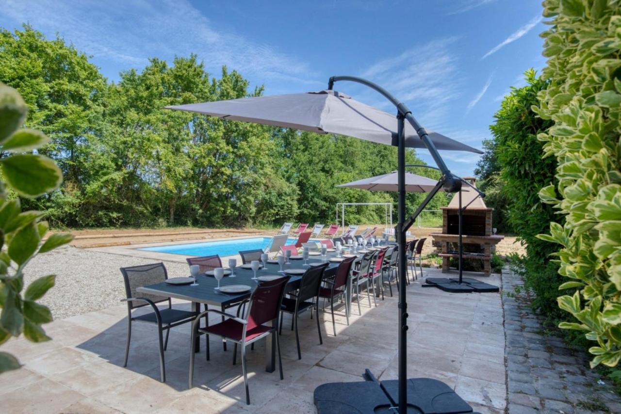 Crazy Villa Le Petit Belair 18 - Heated Pool - Foot - 2H Paris - 30P Aubigny-sur-Nère 외부 사진