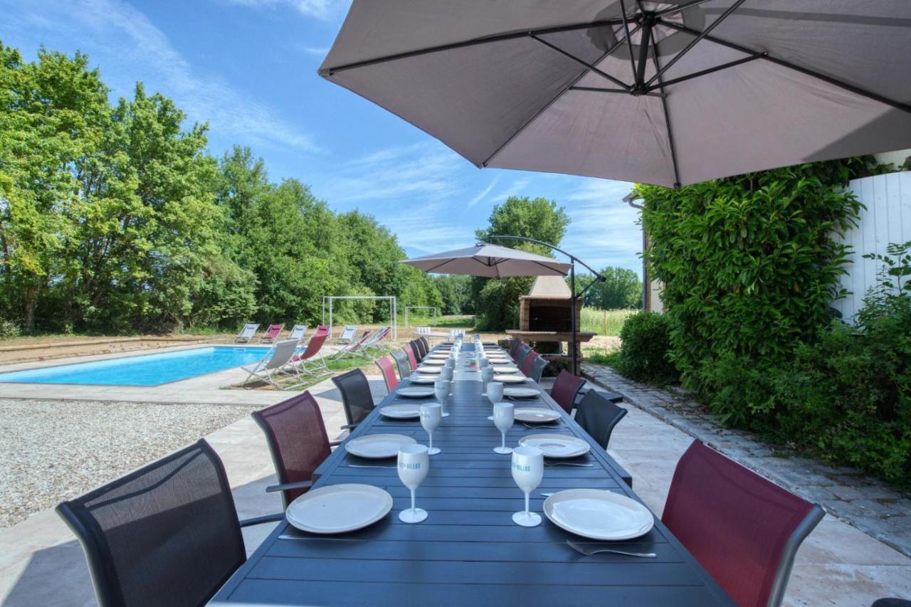 Crazy Villa Le Petit Belair 18 - Heated Pool - Foot - 2H Paris - 30P Aubigny-sur-Nère 외부 사진