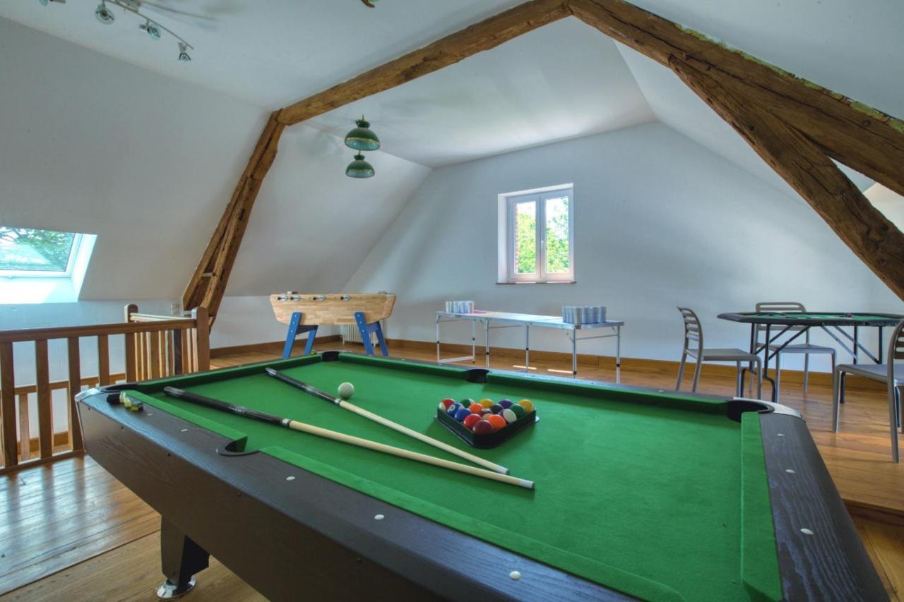 Crazy Villa Le Petit Belair 18 - Heated Pool - Foot - 2H Paris - 30P Aubigny-sur-Nère 외부 사진