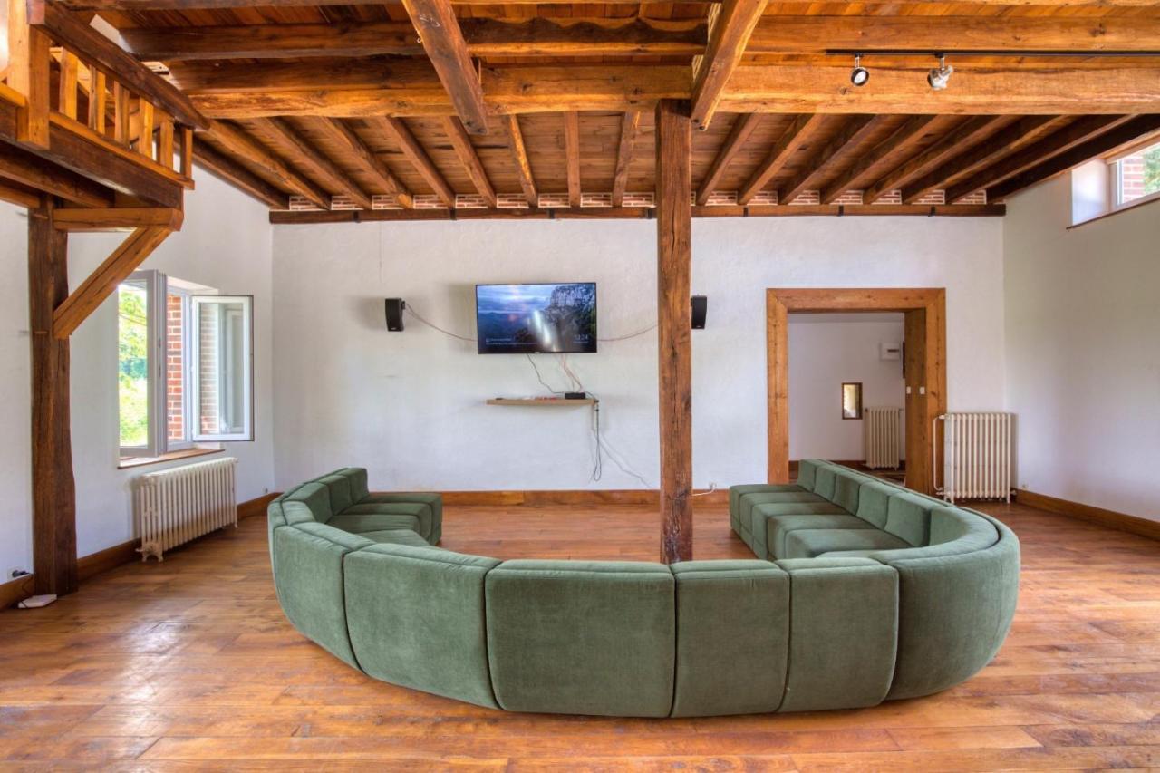 Crazy Villa Le Petit Belair 18 - Heated Pool - Foot - 2H Paris - 30P Aubigny-sur-Nère 외부 사진