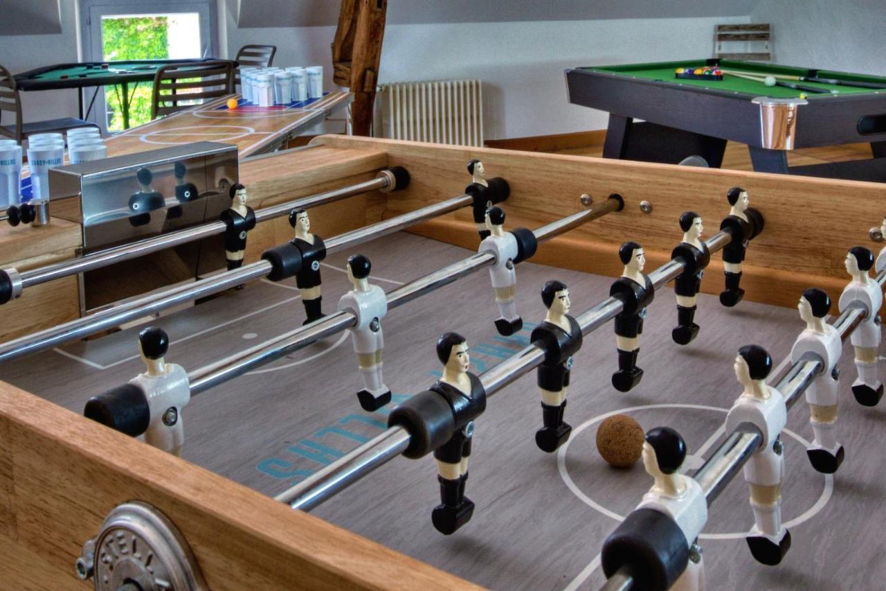 Crazy Villa Le Petit Belair 18 - Heated Pool - Foot - 2H Paris - 30P Aubigny-sur-Nère 외부 사진