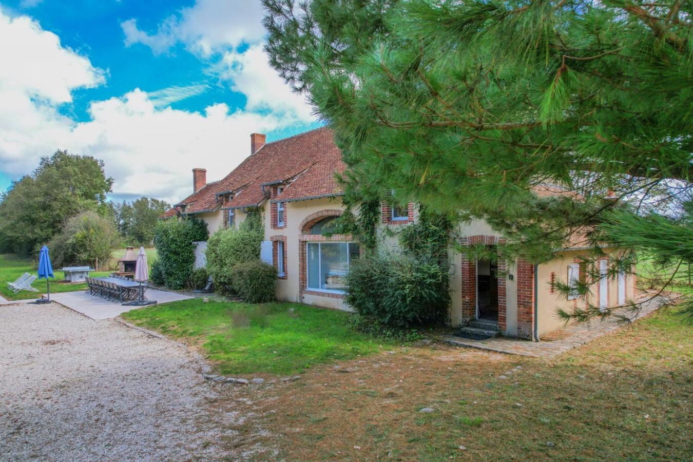 Crazy Villa Le Petit Belair 18 - Heated Pool - Foot - 2H Paris - 30P Aubigny-sur-Nère 외부 사진