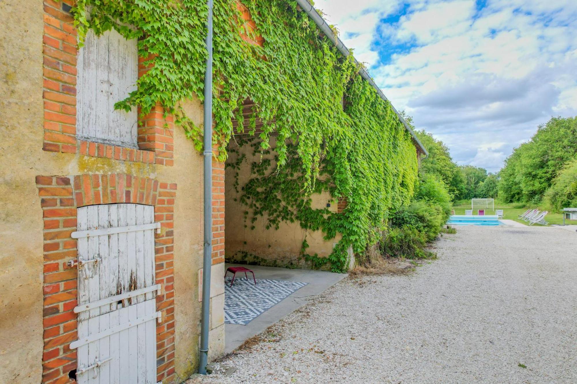 Crazy Villa Le Petit Belair 18 - Heated Pool - Foot - 2H Paris - 30P Aubigny-sur-Nère 외부 사진